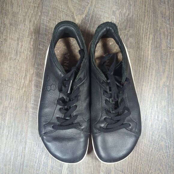 Vivobarefoot Geo Court III Black Leather Women’s Sneaker Shoes Size EU 35 US 4.5 - Picture 5 of 13